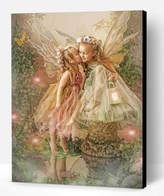 Adorable Baby Fairies Paint By Number