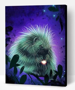 Adorable Porcupine Paint By Numbers