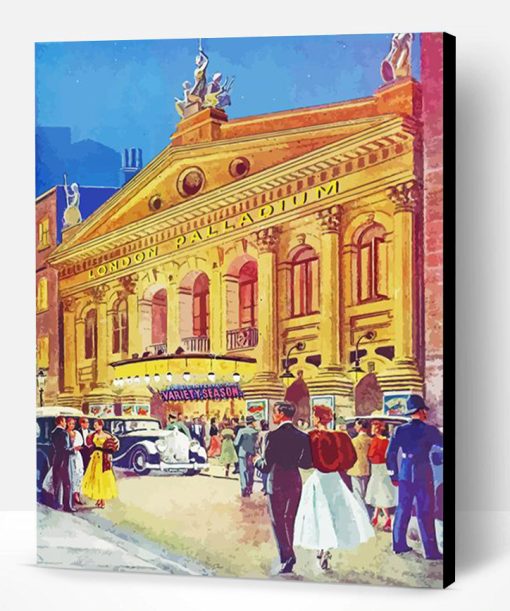 Aesthetic London Palladium Art Paint By Number