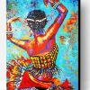 African Dancer Girl Art Paint By Number