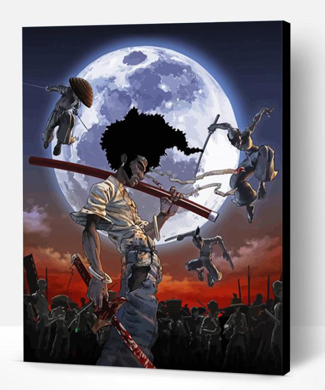 Afro Samurai Paint By Number