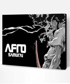 Afro Samurai Poster Paint By Number