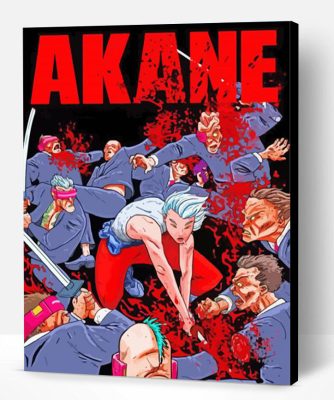 Akane Game Poster Paint By Number