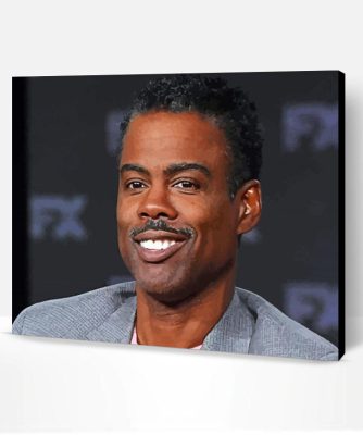 American Comedian Chris Rock Paint By Numbers