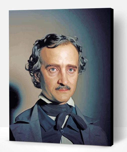 American Writer Edgar Allen Poe Paint By Numbers