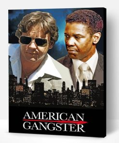 American Gangster Movie Poster Paint By Numbers