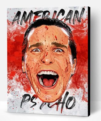 American Psycho Poster Paint By Numbers