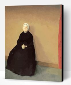 An Old Woman By Vilhelm Hammershoi Paint By Number