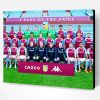 Aston Villa Football Team Paint By Number