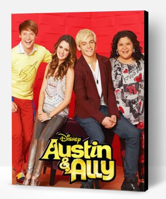 Austin And Ally Disney Sitcom Paint By Number