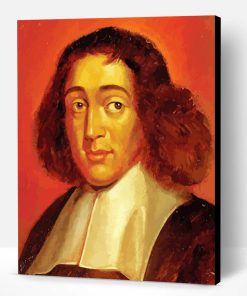 Baruch Spinoza Paint By Numbers