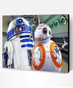 Bb8 And R2D2 Paint By Number