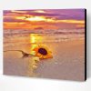 Beach Sunflower Seascape Paint By Number