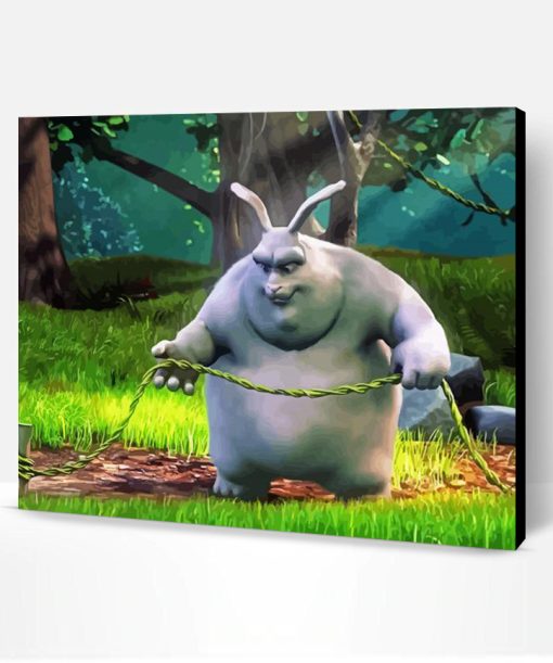 Big Buck Bunny In Forest Paint By Number