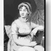 Black And White Jane Austen Paint By Numbers