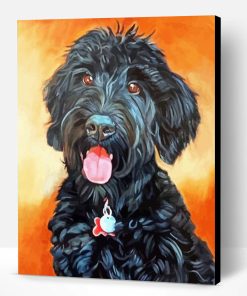 Black Poodle Art Paint By Numbers