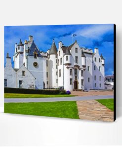 Blair Atholl Castle Paint By Number