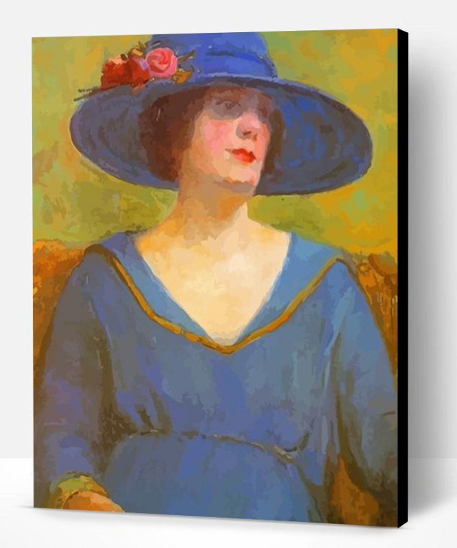 Blue Hat by Tarsila do Amaral Paint By Numbers