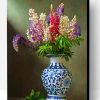 Blue And White Vase With Flowers Deco Paint By Number