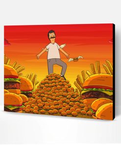 Bobs Burgers Bob Belcher Paint By Number