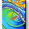 Bodyboarding Art Paint By Numbers