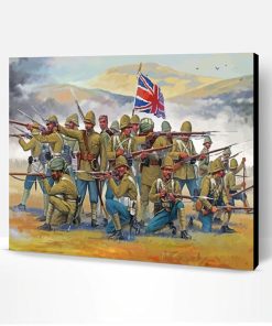 British Infantry Paint By Number