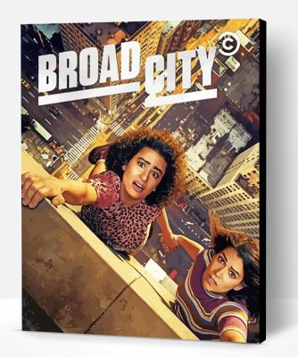 Broad City Poster Paint By Numbers