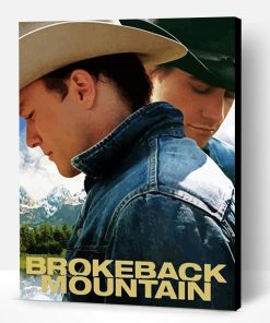 Brokeback Mountain Poster Paint By Numbers