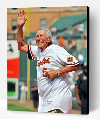 Brooks Robinson Paint By Numbers