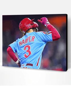 Bryce Harper Paint By Number