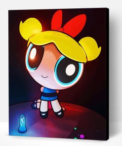 Bubbles Powerpuff Paint By Number