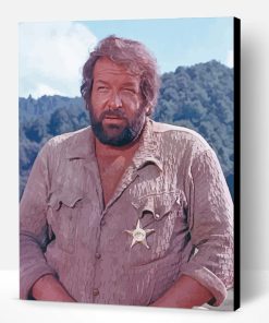 Bud Spencer Actor Paint By Number