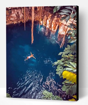 Cenotes Water Paint By Number