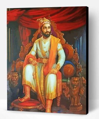 Chhatrapati Shivaji Maharaj Paint By Number