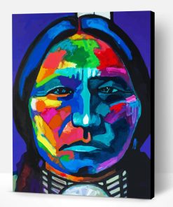 Chief Sitting Bull Paint By Numbers