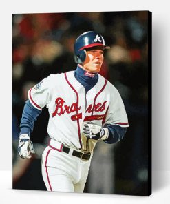 Chipper Jones Paint By Numbers