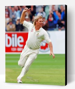 Chricket Player Shane Warne Paint By Number