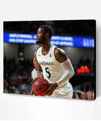 Cincinnati Bearcats Basketballer Paint By Numbers