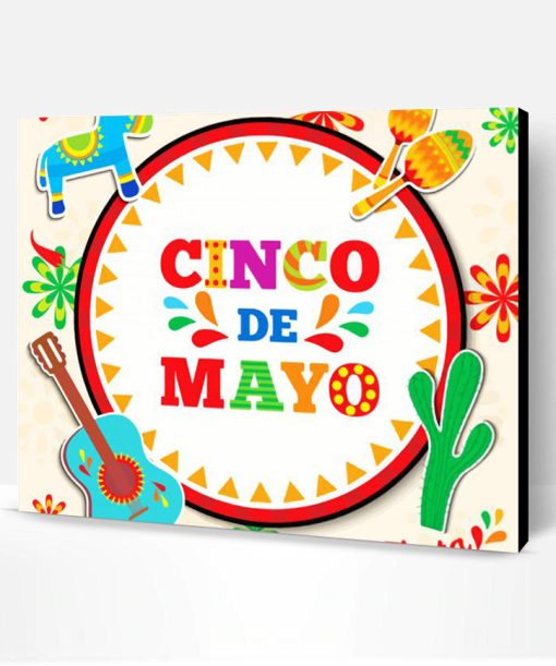 Cinco De Mayo Celebration Paint By Number