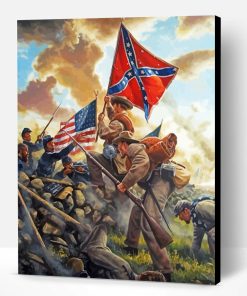 Civil War Battles Paint By Numbers