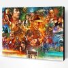 Classic Movies Collage Paint By Numbers