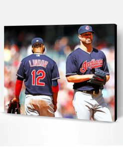 Cleveland Indians Players Paint By Number