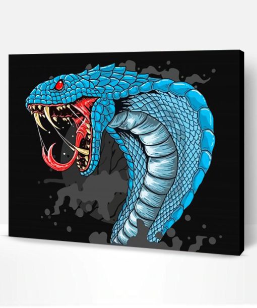 Cobra Illustration Paint By Number