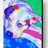 Colorful American Bulldog Paint By Number