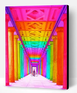 Colorful Archway Paint By Number
