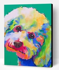 Colorful Cockapoo ART Paint By Numbers