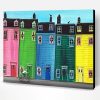Colorful Houses Paint By Number