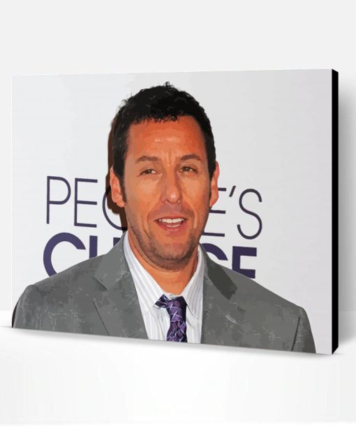 Comedian Adam Sandler Paint By Number