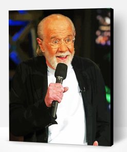 Comedian George Carlin Paint By Number