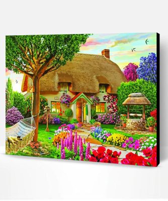 Cottage Garden Paint By Number